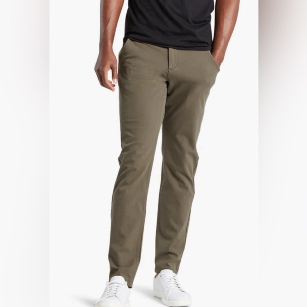 Mugsy Olives Pants Chino Cotton Twill Casual Classic Streetwear Travel Green 42